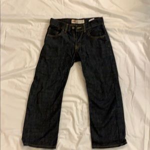 Boys Levi 505 Regular Jeans